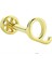 Altın Q Harfi Tragus Piercing 1