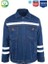 Kot Iş Montu Kapitoneli Myform 3110 Sona Denim 12 Ons Renk Mavi 1
