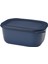 Multi Bowl Cirqula Rectangular Saklama Kabı 1500 Ml- Nordic Denim 1