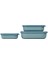 Set Cirqula Rectangular 3 Saklama Kabı Pcs(500+1000+2000)- Nordic Green 1