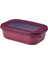 Multi Bowl Cirqula Rectangular Saklama Kabı 500 Ml- Nordic Berry 1