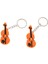 Gitar Anahtarı Anahtar Zinciri Charm 5 Pcs (Yurt Dışından) 2