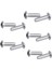3-8 Adet 10PCS M5*15 Paslanmaz Bisiklet Su Şişesi Kafes Cıvataları Tutucu Hex Socket, Gümüş, 3 Pcs (Yurt Dışından) 5