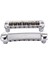 Krom Abr Köprü Kuyruk Parçası 7 String Guitar Için Silin Sele Köprü Çubuğu (Yurt Dışından) 3