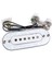 Beyaz 52MM Köprü Pickup 6 Adet Için Ön Kesim Akustik Folk Gitar (Yurt Dışından) 3