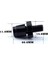 2x 2pcs M7X10.5X4.6INCH Dağ Bisikleti Fren Kolu Vidalı Kablo Durumu 4stk Schwarz M7 (Yurt Dışından) 4