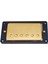 Humbucker Çift 5.2cm Elektrikli Gitar Boyun Köprüsü Pickup Style Siyah Çerçeve (Yurt Dışından) 1