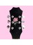 Pvc Gitar Çıkartmaları Bas Vücut Çıkartma Müzik Için Çıkartma Gitar Öğrencileri Hediyeler Kırmızı Çiçek (Yurt Dışından) 5