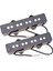 2pcs Metal Electric Bass Jb Değiştirme Parçası Için Açık Manyetikler (Yurt Dışından) 1