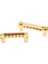 1 Set Elektro Gitar Köprüsü Çinko Yedek Altın Aksesuarı (Yurt Dışından) 4