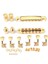 1 Paket Gitarlar Tremolo Köprü Kuyruk Parçası Tom ile 3L3R Ayar Mandal Tuşları (Yurt Dışından) 2