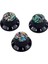 3pcs Gitar Şapka Topuz Kakma Kabuk St Elektro Gitar Aksesuarları Siyah (Yurt Dışından) 2