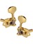 6pcs Tuning Pegs Makine Başlıkları Akustik Halk Gitar Altın Için 3L3R (Yurt Dışından) 4