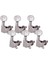 6pcs 6r Kapalı Dişli Gitar Tuner Akustik Elektro Gitar Için Makine Başlıkları (Yurt Dışından) 1