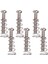 Gitar Köprüsü Montaj Vidaları 8 Adet (Yurt Dışından) 3