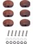 Müzik Aleti Için 6set Spring Washer Conta Gitar Aksesuar (Yurt Dışından) 2