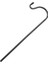 Çoban Kancaları Paslanmaya Dayanıklı Bahçe Kazığı Metal Stand 80.5X10X1CM (Yurt Dışından) 1