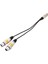 30CM 3 Pin Xlr Erkek - 2 Xlr Dişi Ses Uzatma Kablosu Y Ayırıcı (Yurt Dışından) 5