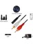2-Rca Erkek - Dişi 3.5mm Jack Aux Stereo Ses Kablosu (Yurt Dışından) 3