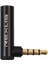 Rexlıs 1pc 3.5mm Erkek - Dişi 90 Derece Sağ Açılı Adaptör Ses (Yurt Dışından) 1