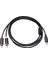 USB C - Rca Ses Kablosu Type-C - 2 Rca Kablosu 2rca Ses Kablosu, 1m (Yurt Dışından) 2