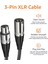 Pin Xlr Erkek - Dişi Mikrofon Kablosu Xlr Ses Kablosu 1.5 Metre (Yurt Dışından) 4