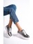 MB6303-BC Kadın Kalın Taban Beyaz Çelik Hakiki Deri Sneaker & Spor Ayakkabı 1