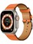 Watch 8 Amax Ultra Uyumlu 49MM Akıllı Saat Vidalı Çift Kordon Kilitli Deri Kordon 2