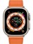 Watch 8 Amax Ultra Uyumlu 49MM Akıllı Saat Vidalı Çift Kordon Kilitli Deri Kordon 5