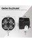 40W Baja Style 8 cm Amber-Beyaz Ultra Parlak LED Projektor Off Road LED Lamba 2li 3