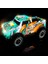 Full Fonksiyon LED Işıklı Gövde 1:24 Off Road Şarjlı Uzaktan Kumandalı Yarış Arabası Turkuaz 2