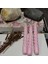 Iv Candles Homedecor Pudra Pembe 3'lü Burgulu Mum 4