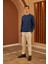 Erkek Comfort Fit Basic Düz Sweatshirt Lacivert MARS26 2