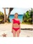 Düz Fırfırlı Tek Askılı Tek Omuzlu Bikini 2