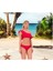 Düz Fırfırlı Tek Askılı Tek Omuzlu Bikini 4
