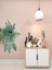 Yapay Çiçek Pastel Cycas Aşk Merdiveni 80CM Eğrelti Otu Sıkas Bitkisi 12 Yaprak 40*80CM Yapay Bitki 5