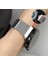 Honor Magic Watch 2 46MM/HONOR Watch Gs Uyumlu 22MM Metal Hasır Kordon Manyetik Metal Hasır Örgü 4