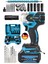 Ght Extra Güçlü 58VF Professional Somun Sökme Set Somun Sökme ve Akülü Vidalama S-2233 1