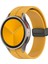 Samsung Galaxy Watch 6 40 / 44MM Uyumlu Kordon Magnet Tokalı Silikon Strap 1