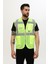 Mühendis Yeleği Yönetici Ikaz Yeleği Reflektörlü Neon Sarı 1