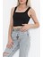 Kare Yaka Crop Siyah 3
