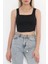 Kare Yaka Crop Siyah 5