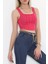 Kare Yaka Crop Fuşya 5