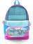 Coral High Kids Mavi Neon Pembe Unicorn Desenli Dört Bölmeli Usb'li Okul Sırt Çantası 23811 2