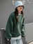 Kadın Merry Cheerful Baskılı Oversize Sweatshirt 2