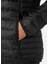 W Banff Hooded Insulator Kadın Siyah Mont 63252-990 5