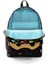 Coral High Kids Siyah Ninja Desenli Dört Bölmeli Usb'li Okul Sırt Çantası 23285 2