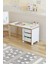 Çocuk Masası 90 x 45 cm 3 Sepetli Çocuk Çalışma Masası Aktivite Masası Yaz-Sil 2