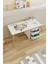 Çocuk Masası 90 x 45 cm 3 Sepetli Çocuk Çalışma Masası Aktivite Masası Yaz-Sil 4