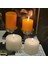 Iv Candles Homedecor 2'li Beyaz Baton Mum 4